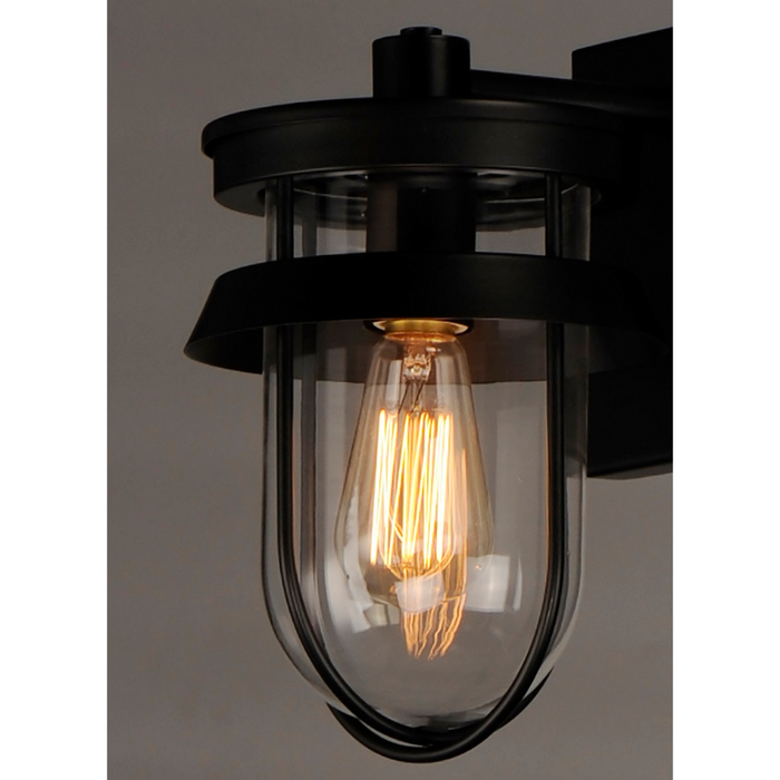 Maxim 10266 Breakwater 1-lt 11" Tall Outdoor Wall Sconce