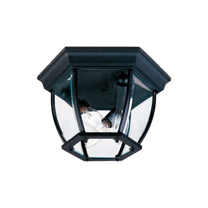 Maxim 1029 Crown Hill 3-lt 11" Outdoor Flush Mount