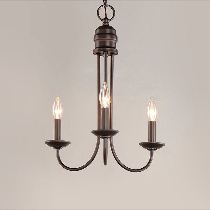 Maxim 10343 Logan 3-lt 16" Candle Chandelier
