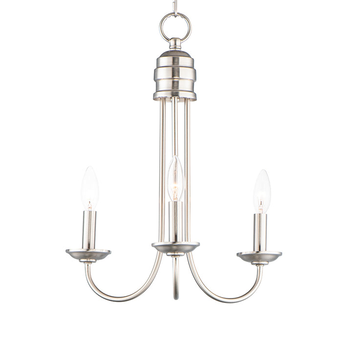 Maxim 10343 Logan 3-lt 16" Candle Chandelier