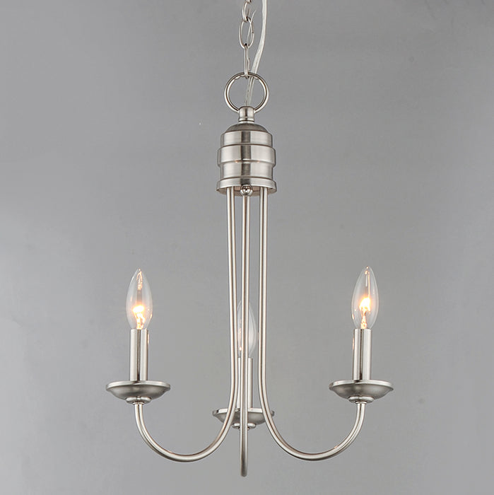 Maxim 10343 Logan 3-lt 16" Candle Chandelier
