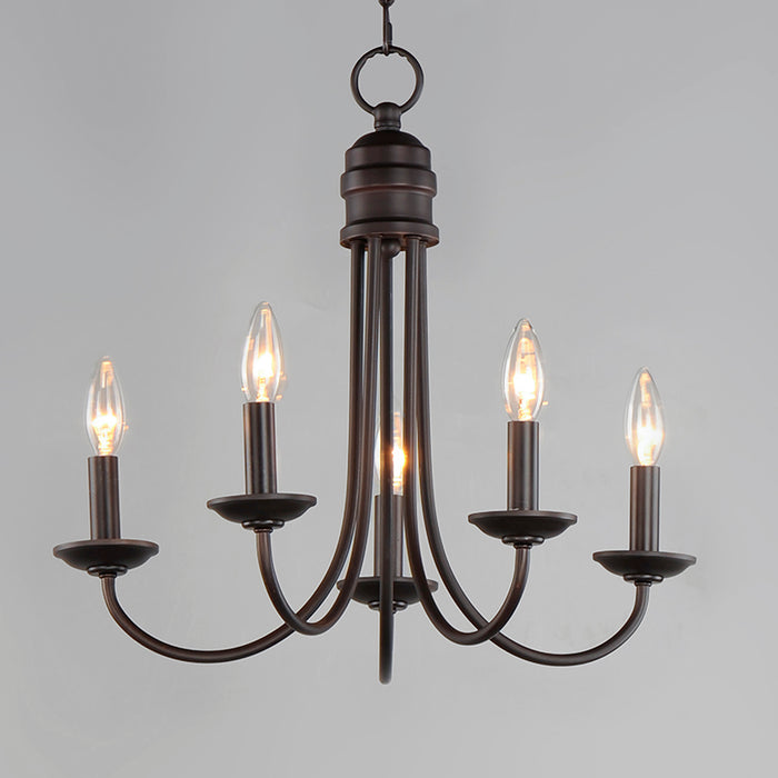 Maxim 10345 Logan 5-lt 21" Candele Chandelier