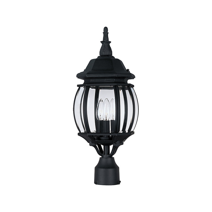 Maxim 1035 Crown Hill 3-lt 21" Tall Outdoor Pole/Post Lantern
