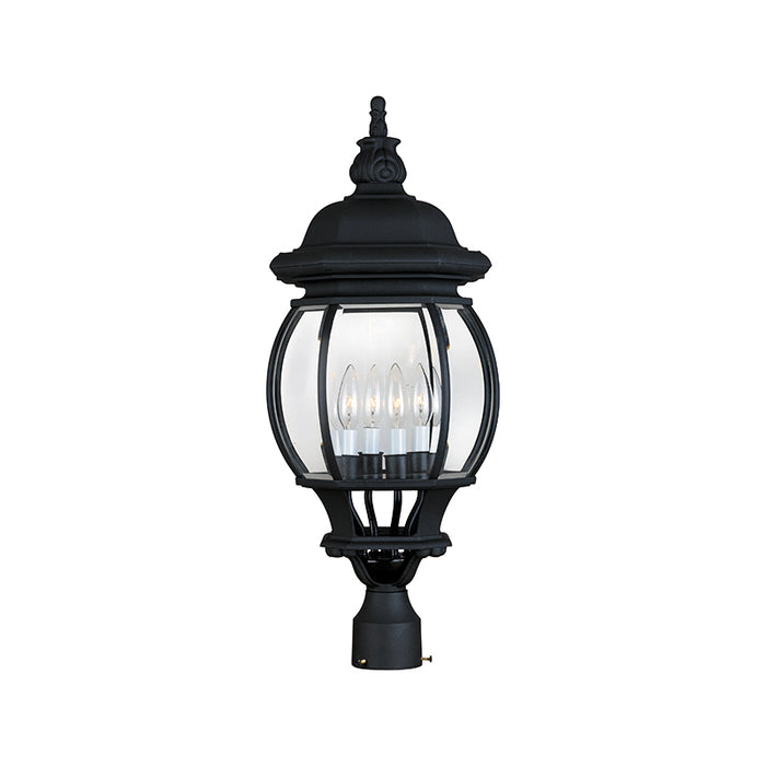 Maxim 1038 Crown Hill 4-lt 27" Tall Outdoor Pole/Post Lantern