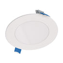 Halo HLBSL4 4" LED Round Smooth Lens Downlight with Remote Driver/Junction Box, 2700K/3000K/3500K CCT