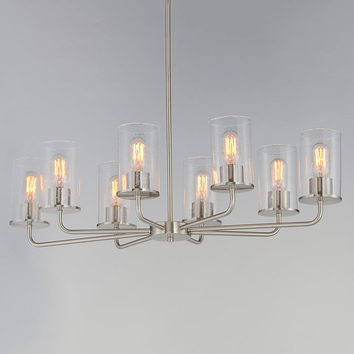 Maxim 11848CD Sleek 8-lt 34" Chandelier