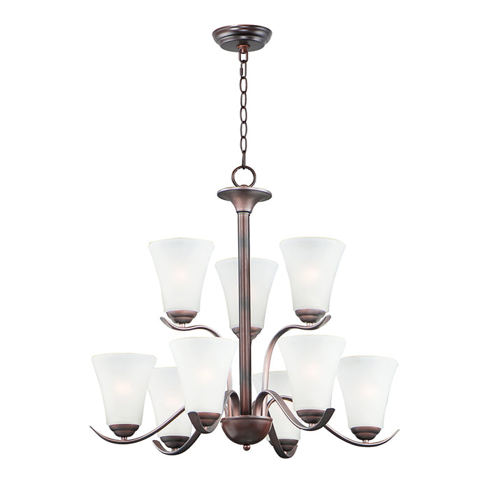 Maxim 12076FT Vital 9-lt 26" Chandelier