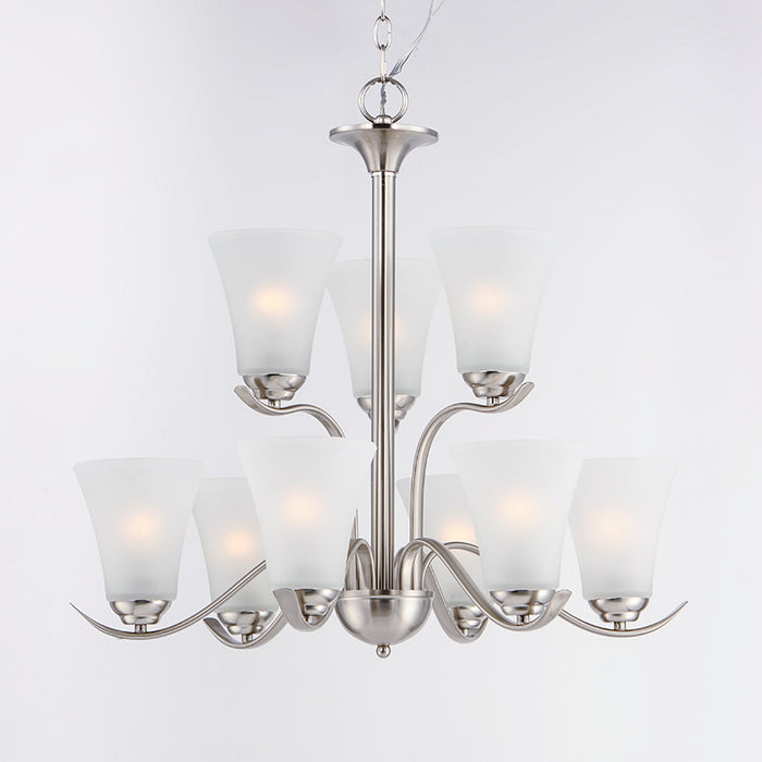 Maxim 12076FT Vital 9-lt 26" Chandelier