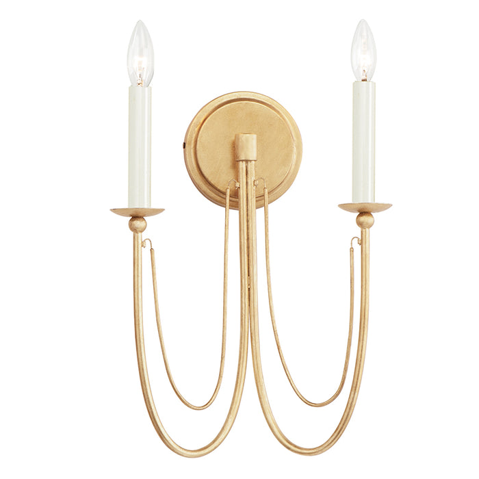 Maxim 12161 Plumette 2-lt 16" Tall Wall Sconce