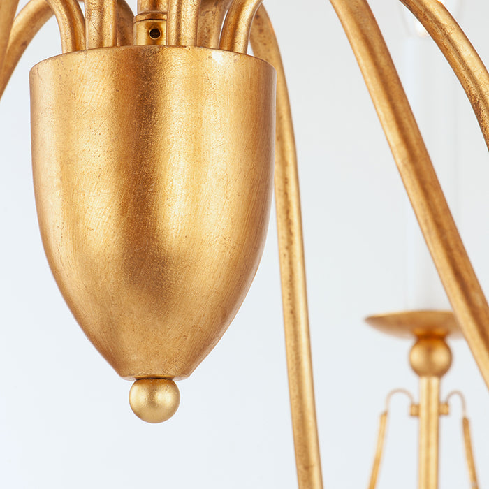 Maxim 12166 Plumette 6-lt 28" Chandelier