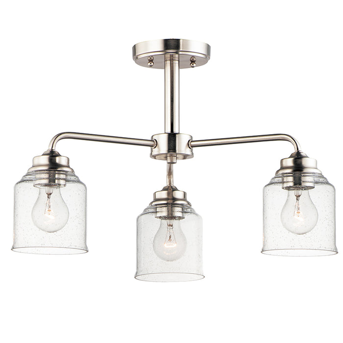 Maxim 12260 Acadia 3-lt 20" Semi Flush Mount / Chandelier