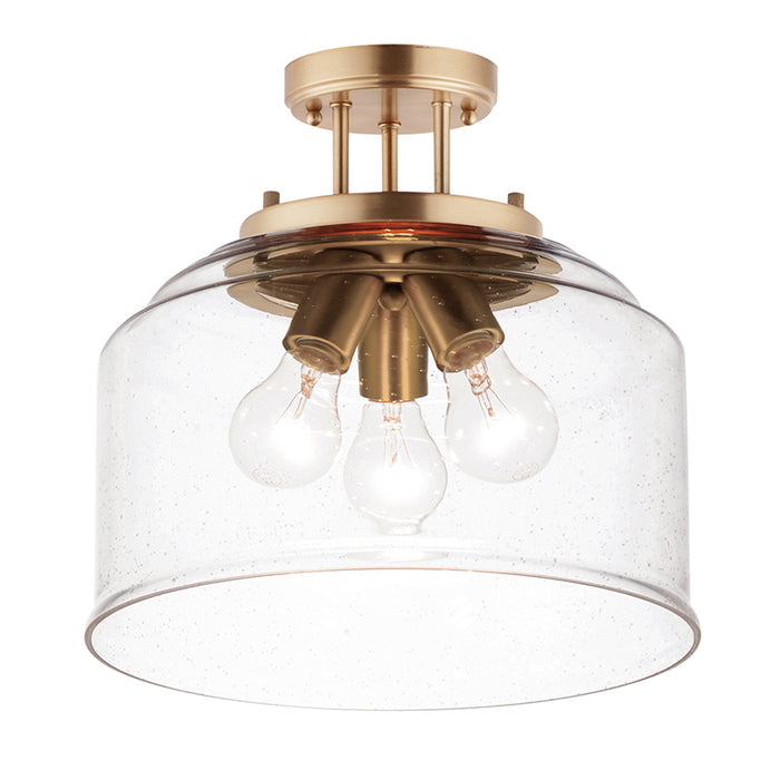 Maxim 12271 Acadia 3-lt 13" Semi Flush Mount