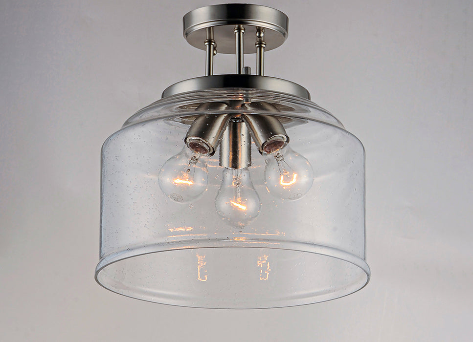 Maxim 12271 Acadia 3-lt 13" Semi Flush Mount