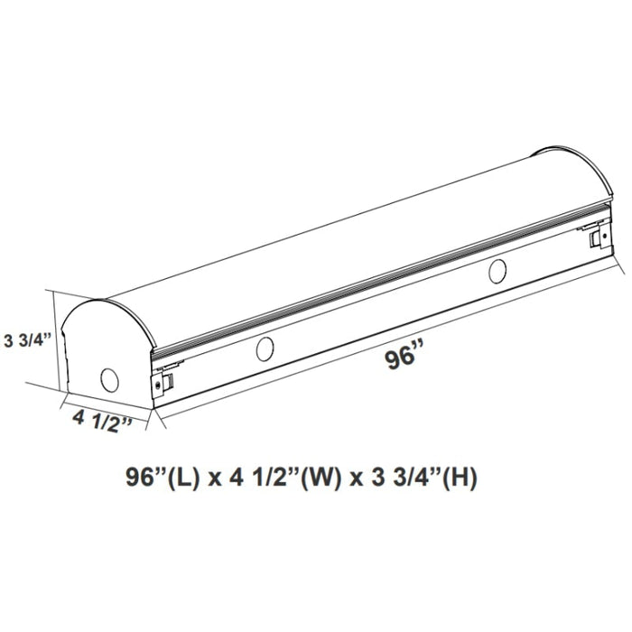 Westgate LSL 8FT 84W LED Strip Light