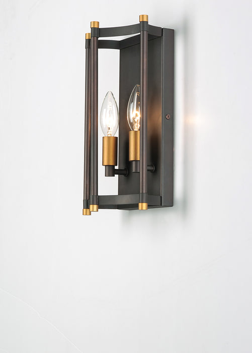 Maxim 13599 Wellington 2-lt 12" Tall Wall Sconce