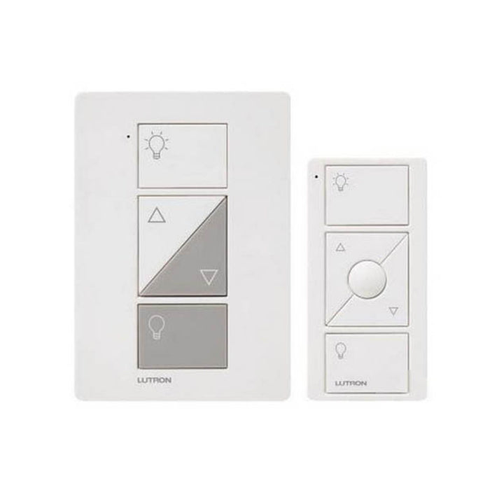 Lutron P-PKG1P-WH Wireless Plug-In Lamp Dimmer Kit