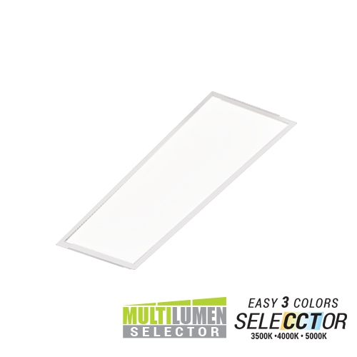 Oracle FPL 1x4 LED Flat Panel with Multi-Lumen and CCT Selector - Up to 4000 Lumens