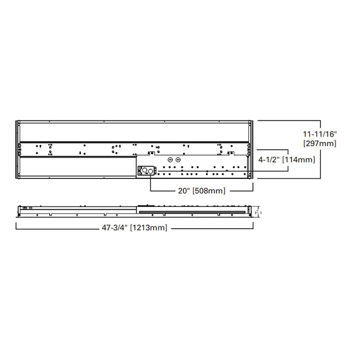 Metalux Cruze ST 1x4 30.3W LED Troffer, Selectable Lumens & CCT