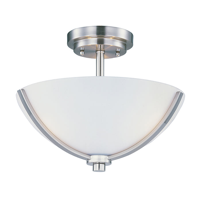 Maxim 20031 Deven 3-lt 14" Semi-Flush Mount