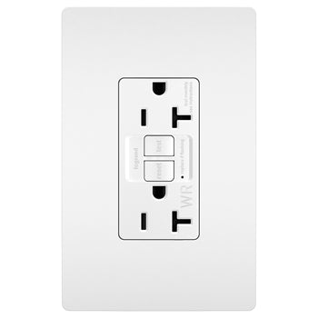 White w/ Wall Plate