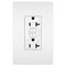 White w/ Wall Plate