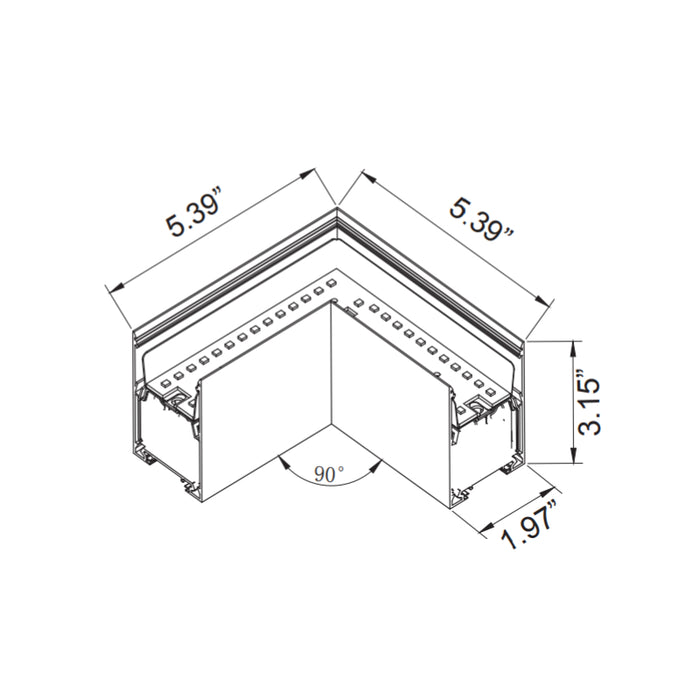 Westgate SCX2 L Section Corner Fixture Modules, CCT