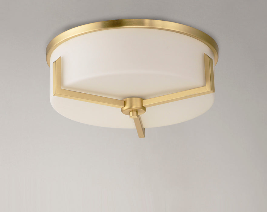 Maxim 21280 Dart 3-lt 14" Flush Mount