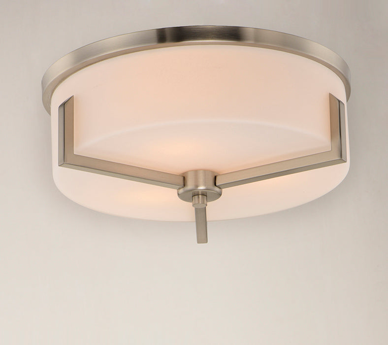 Maxim 21280 Dart 3-lt 14" Flush Mount