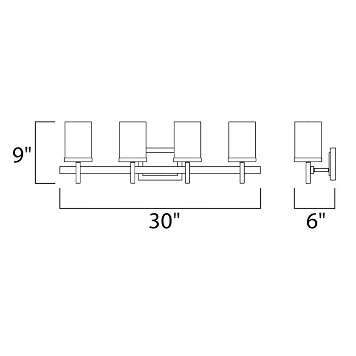 Maxim 2154 Tetra 4-lt 30" Bath Vanity