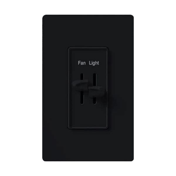 Lutron S2-LF Skylark Single Pole 2.5A Fan Control/ 300W Incandescent Dimmer - Multiple Fans