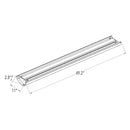 Westgate SCLP-UD 4-ft LED Architectural Parabolic Suspended Up/Down Light, CCT Selectable