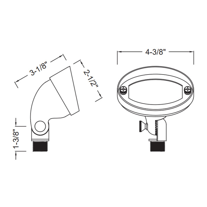 Westgate LFLD2 6W LED Directional  Light, 3000K
