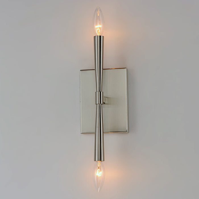 Maxim 24621 Rome 2-lt 12" Tall Wall Sconce