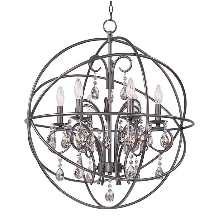 Maxim 25144 Orbit 6-lt 25" Pendant