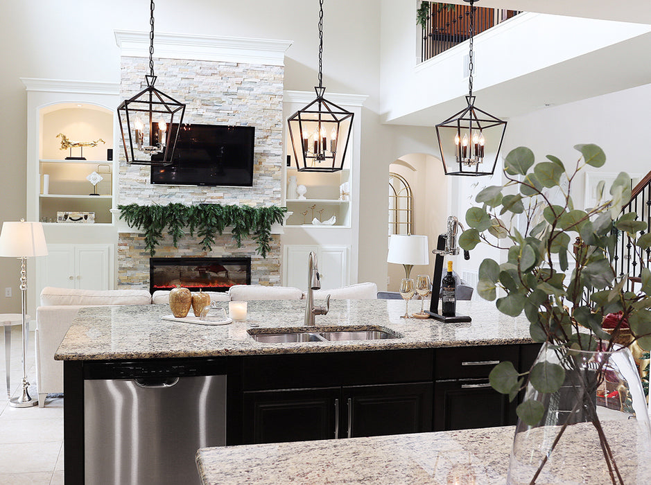 Maxim 25152 Abode 4-lt 12" Small Chandelier