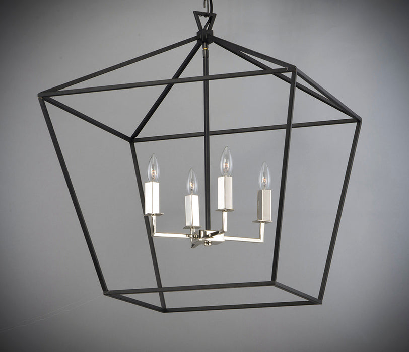 Maxim 25155 Abode 4-lt 25" Chandelier