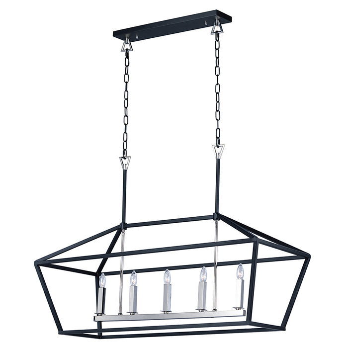 Maxim 25157 Abode 5-lt 47" Linear Chandelier