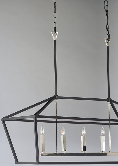 Maxim 25157 Abode 5-lt 47" Linear Chandelier