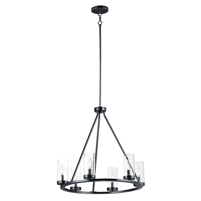 Maxim 25255 Sentinel 6-lt 24" Chandelier