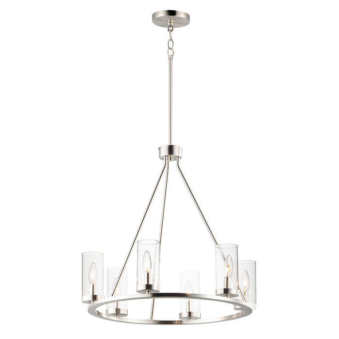 Maxim 25255 Sentinel 6-lt 24" Chandelier