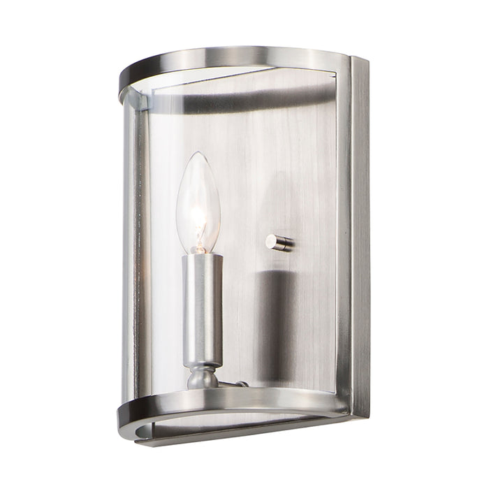 Maxim 25259 Sentinel 1-lt 10" Tall Wall Sconce