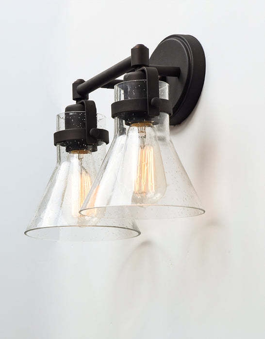 Maxim 26112 Seafarer 2-lt 15" Bath Vanity with Bulb