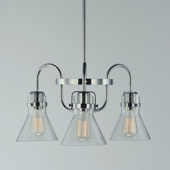 Maxim 26116 Seafarer 3-lt 22" Chandelier with Bulbs