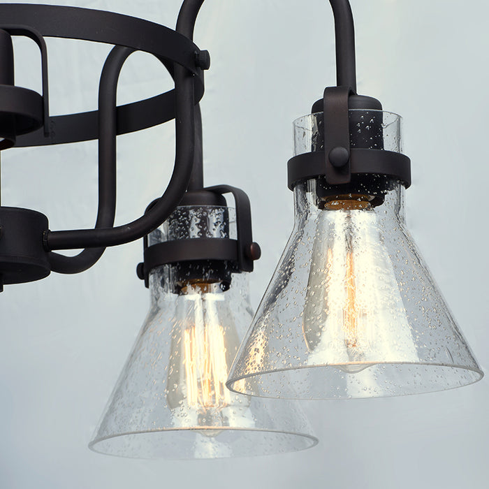 Maxim 26117 Seafarer 5-lt 24" Chandelier with Bulbs