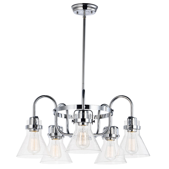 Maxim 26117 Seafarer 5-lt 24" Chandelier with Bulbs