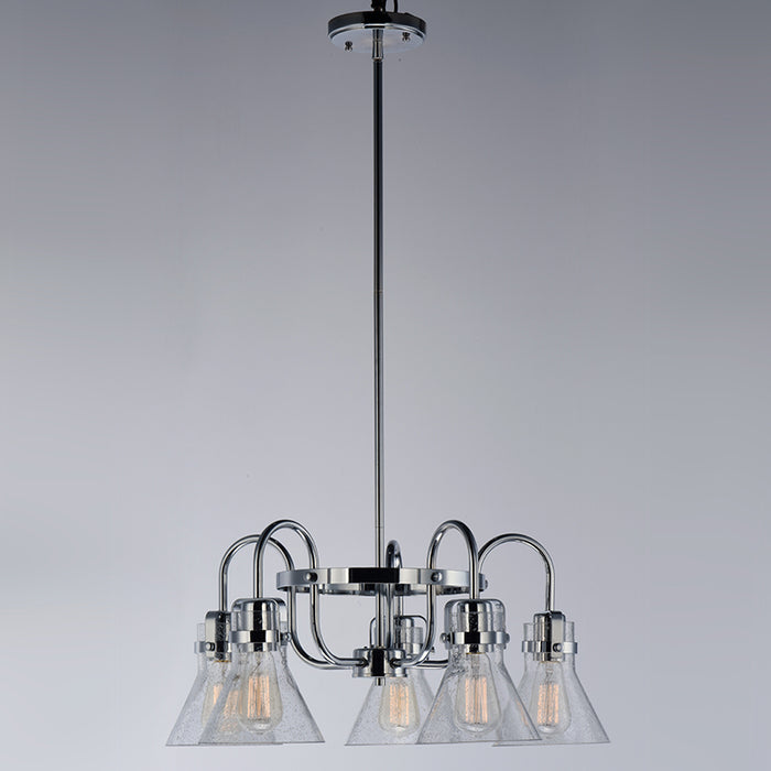 Maxim 26117 Seafarer 5-lt 24" Chandelier with Bulbs