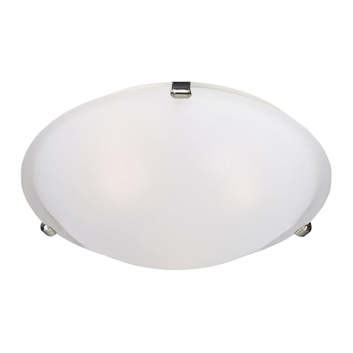 Maxim 2680 Malaga 2-lt 13" Flush Mount, Frosted Glass