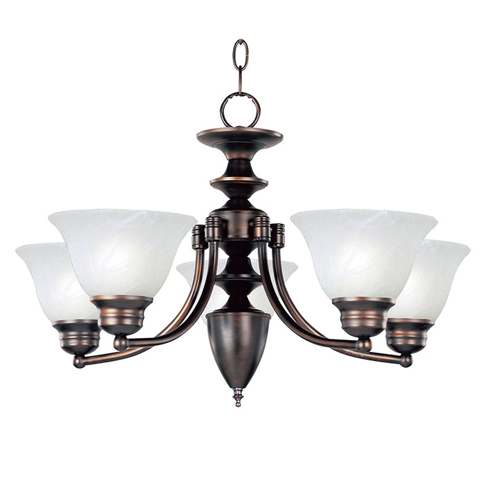 Maxim 2699MR Malaga 5-lt 25" Chandelier