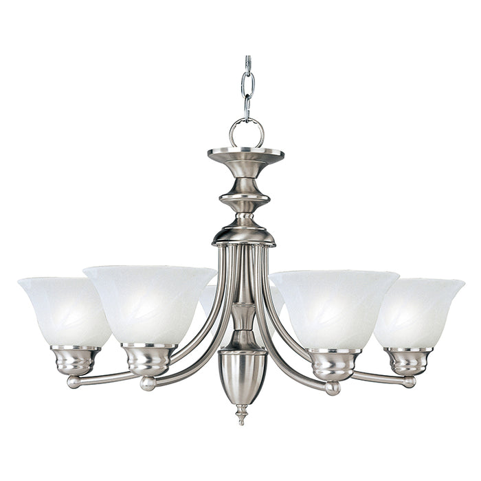 Maxim 2699MR Malaga 5-lt 25" Chandelier