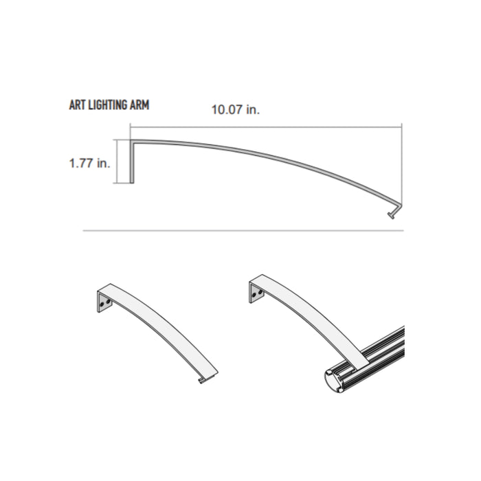Diode LED CHROMAPATH ART ROD Channel